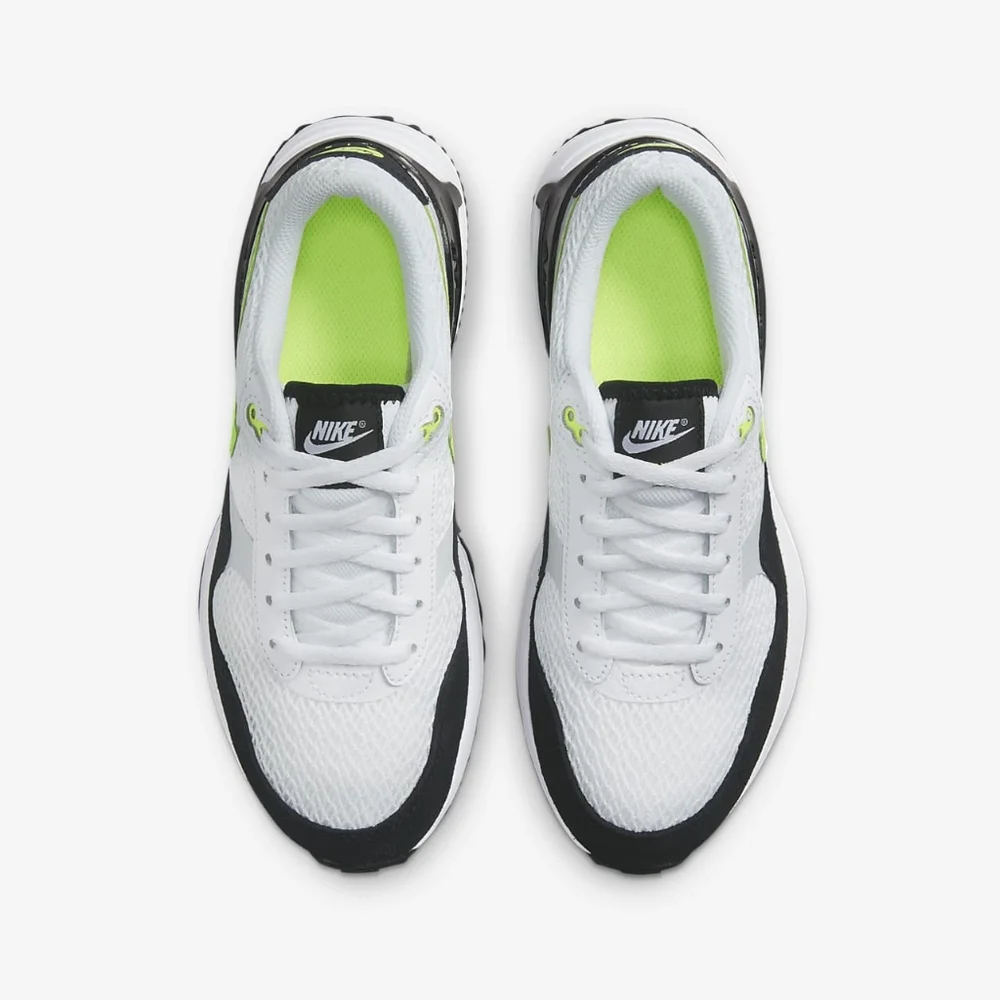 New Nike Air Max SYSTM Men's Shoes White/ Black Volt Pure Sz 11.5 - Picture 5 of 10